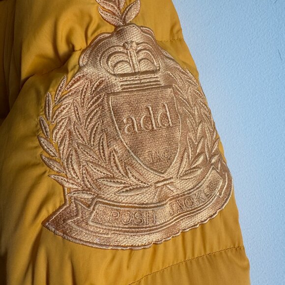 ADD Orange Down Jacket, Size 6 - Picture 10 of 17